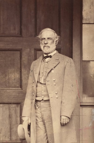 Generał Robert E. Lee, 1865. autorstwa Mathew Brady