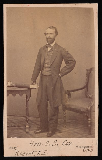Portret Samuela Sullivana Coxa 1824-1889, przed 1889. autorstwa Mathew Brady
