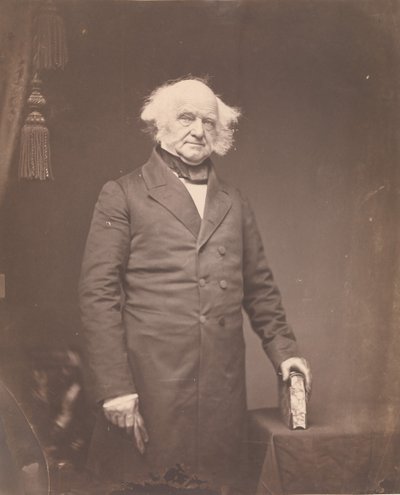 Prezydent Martin Van Buren, 1855-58. autorstwa Mathew Brady