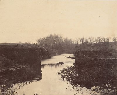 Ruiny Kamiennego Mostu - Bull Run, 1862. autorstwa Mathew Brady