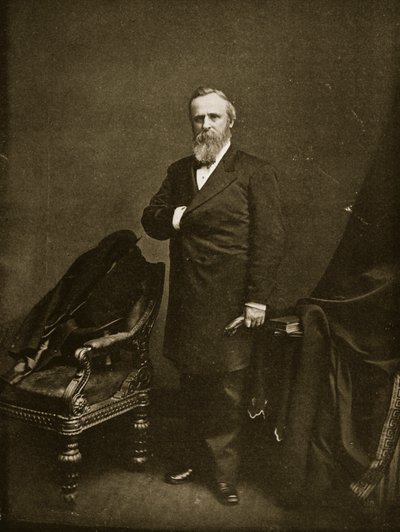 Rutherford B. Hayes przed inauguracją na prezydenta, 1877 r. autorstwa Mathew B. Brady