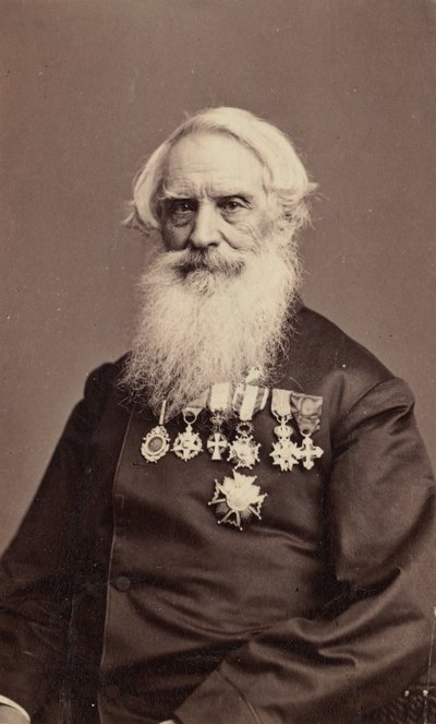 Samuel F. B. Morse, ca. 1870. autorstwa Mathew Brady