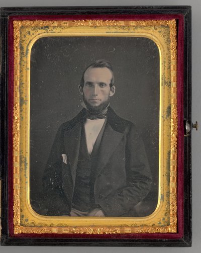 Portret siedzącego mężczyzny bez tytułu, 1862. autorstwa Mathew Brady