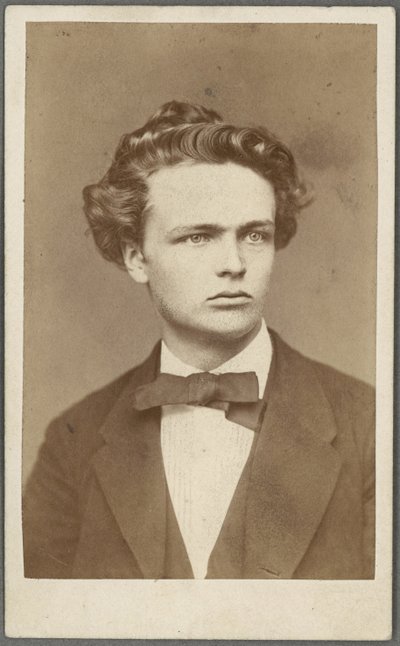 August Strindberg autorstwa Mathias Hansen