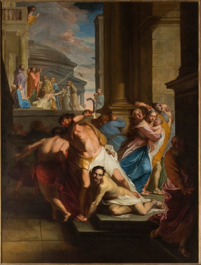 Synowie Scewy autorstwa Mathieu (1658 1741) Elias