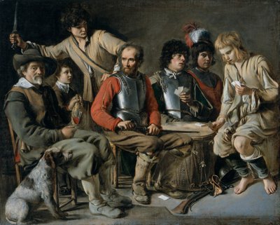 „Kłótnia”, 1640 autorstwa Mathieu Le Nain