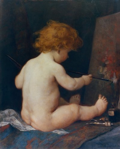 Młody artysta autorstwa Mathilde Dietrichson