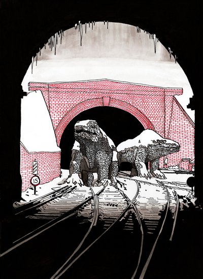 Crystal Palace Monsters, 2013 autorstwa Matt Bannister