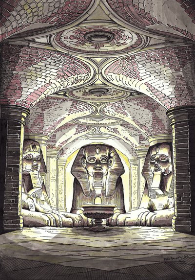 Subway Sphinxes, 2013 autorstwa Matt Bannister