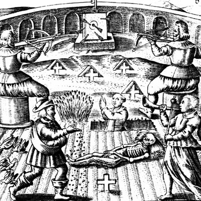 Ósmy klucz Bazylego Walentego z „Von dem Großes Stein Uhralten” Bazylego Walentego, Strasburg, 1651 autorstwa Mattaus the Younger Merian