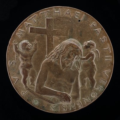 Chrystus w grobie [rewers], 14461450. autorstwa Matteo di Andrea de Pasti
