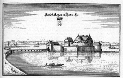 Argen - fragment Topographia Sueviae (Schwaben) autorstwa Matthaus Merian