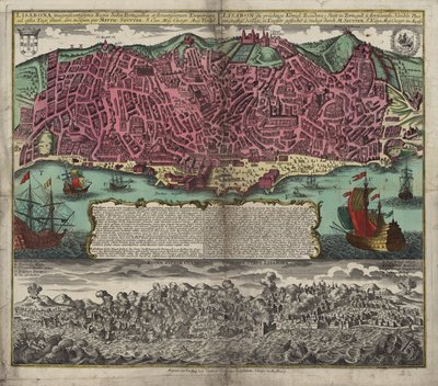 Mapa ze zbioru mapowego Biblioteki Narodowej. Mapa została opublikowana w Augsburgu autorstwa Matthäus Seutter