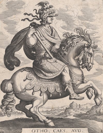 Ilustracja 8: Cesarz Othon na koniu, z 