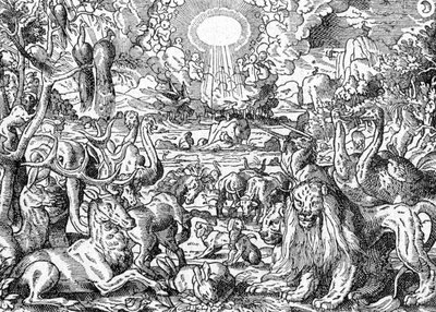 Raj autorstwa Matthaus the Elder Merian