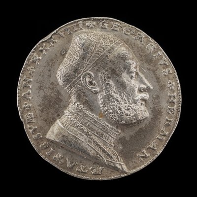 Georg Hermann, 1491-1552, Filozof niemiecki [awers], 1529. autorstwa Matthes Gebel