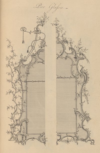 Ogólny system mebli użytkowych i ozdobnych..., 1759-1763. autorstwa Matthew Darly