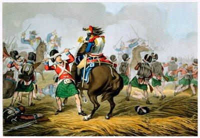 Bitwa pod Waterloo, 1815 1817 autorstwa Matthew Dubourg