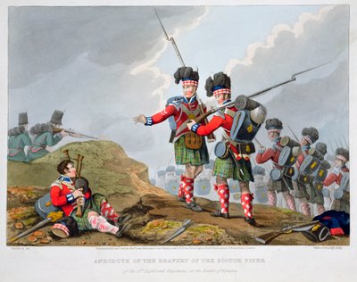 Wojska górskie w bitwie pod Vimeiro, wojna na półwyspie, 1808 1816 autorstwa Matthew Dubourg