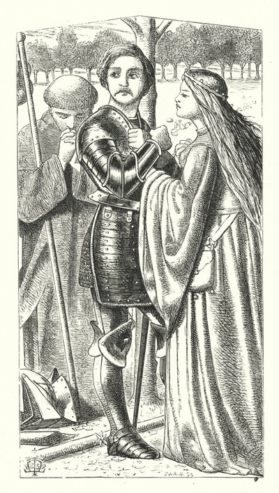 Młoda królowa-żona (rycina) autorstwa Matthew James (attr. to) Lawless