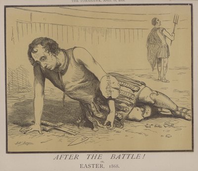 Po bitwie! lub Wielkanoc 1868 (kolor lito) autorstwa Matthew