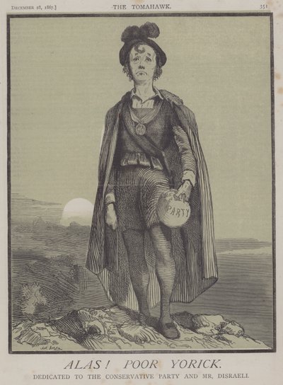 Leniwy! Biedny Oric (Czarny Litho) autorstwa Matthew