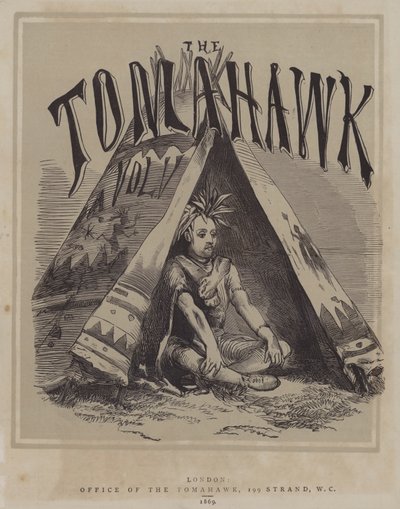 Ilustracja do magazynu The Tomahawk autorstwa Matthew