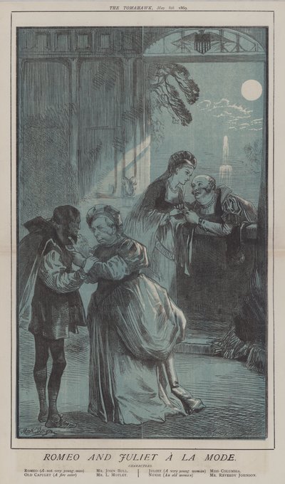Romeo i Julia A La Mode (kolor lito) autorstwa Matthew