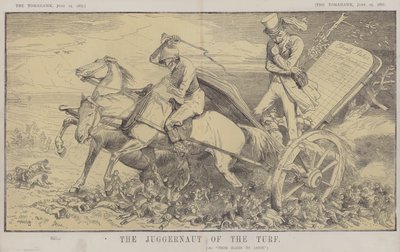 Juggernaut of the Turf (kolor lito) autorstwa Matthew