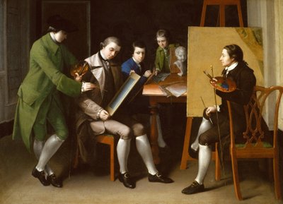 Szkoła Amerykańska, 1765 autorstwa Matthew Pratt