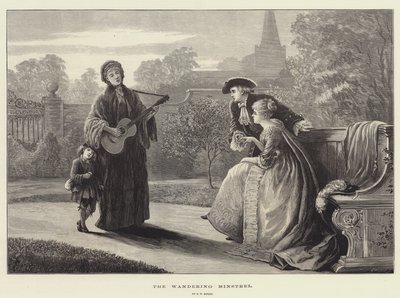 Wędrowny minstrel autorstwa Matthew White Ridley