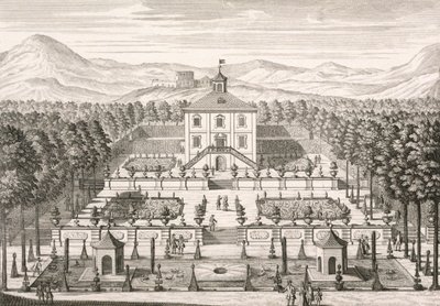 Dom i Ogród, 1715 autorstwa Matthias Diesel