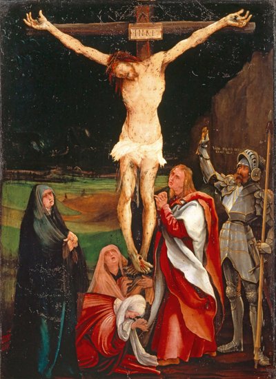 Ukrzyżowanie autorstwa Matthias Grünewald