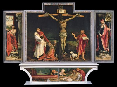 Ołtarz Isenheima autorstwa Matthias Grünewald