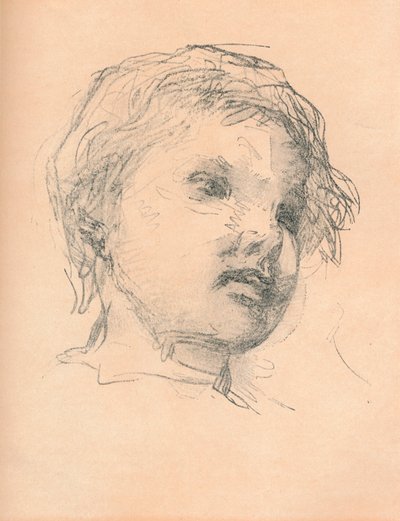 Szkic dziecka, ok. 1920 autorstwa Matthias Marris