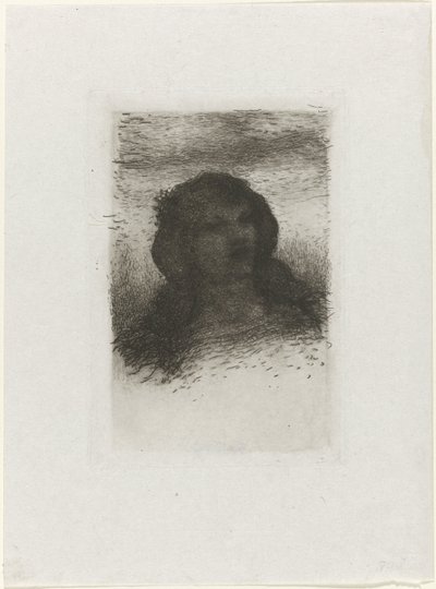 Głowa dziewczyny autorstwa Matthijs Maris