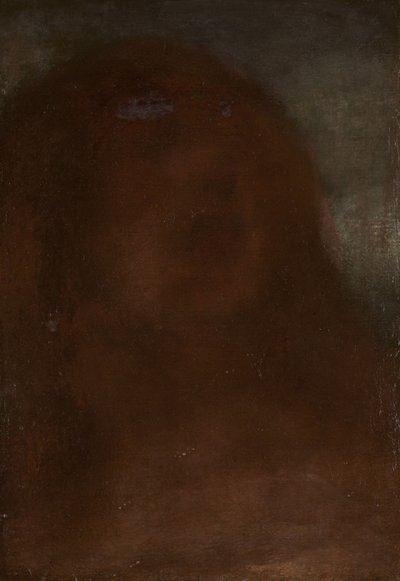 Głowa kobiety, zwana „jasną urodą” autorstwa Matthijs Maris
