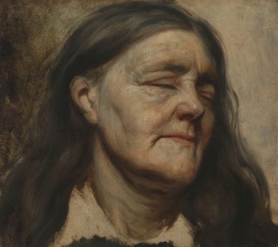Studium starej kobiety autorstwa Matthijs Maris