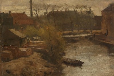 Noord-West-Buitensingel w Hadze autorstwa Matthijs Maris