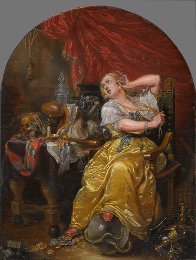 Alegoria próżności autorstwa Matthijs van den Bergh