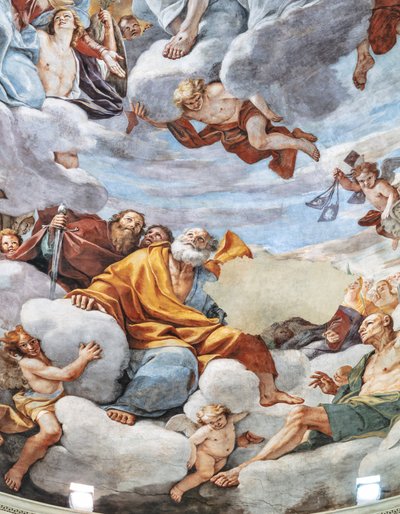 Paradise, szczegóły autorstwa Mattia (1613 99) Preti