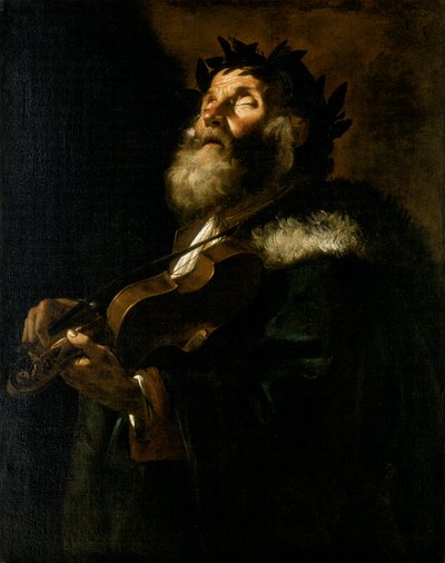 Homera autorstwa Mattia Preti