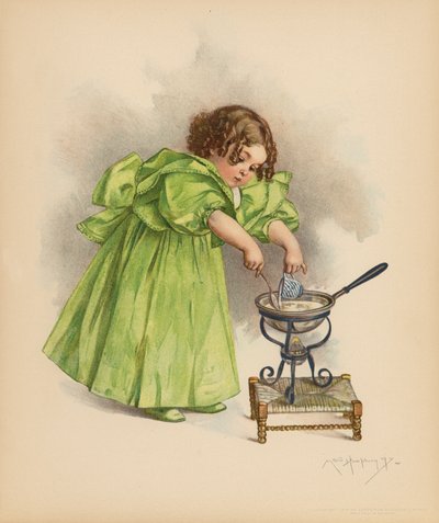 Kucharz (kolor lito) autorstwa Maud Humphrey