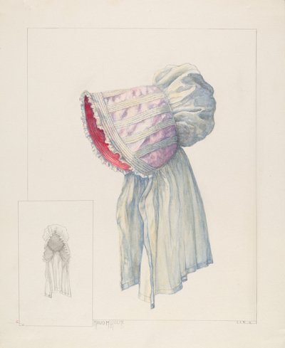 Czapeczka dziecięca, ok. 1937. autorstwa Maud M Holme