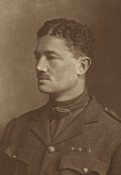 Julian Grenfell, angielski żołnierz i poeta autorstwa Maull and Fox