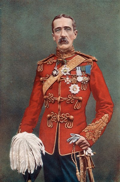Generał dywizji Sir John C Ardagh, dyrektor wywiadu wojskowego, 1902. autorstwa Maull and Fox