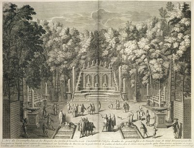 Łuk Triumfalny, Wersal autorstwa Maurice Baquoy