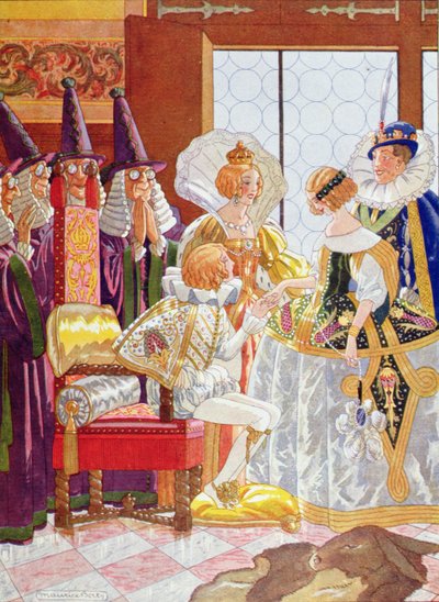 Ilustracja z „Peau d