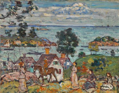 Port w Gloucester autorstwa Maurice Brazil Prendergast