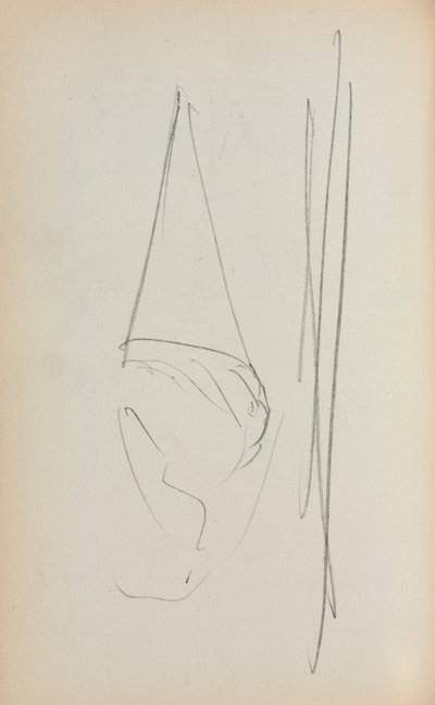 Szkicownik włoski: Sail page 69, 1898-1899. autorstwa Maurice Brazil Prendergast